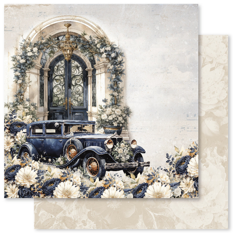 Wedding Blooms 2.0 E 12 x 12 Paper (12 pc Bulk Pack) 34452 — Ecstasy Crafts