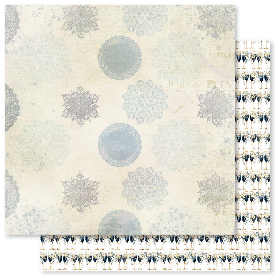 Wedding Blooms Basics D 12x12 Paper (12pc Bulk Pack) 31737 — Ecstasy Crafts