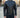 Men’s Sheep Leather Jacket. 4-Pocket, Stand Snap Collar & Silver Zippers