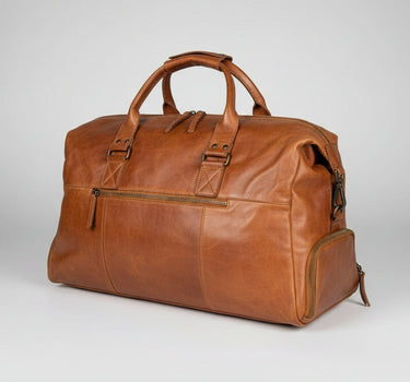 MET Premium Leather Duffle Bag Travel Weekend Carry-on