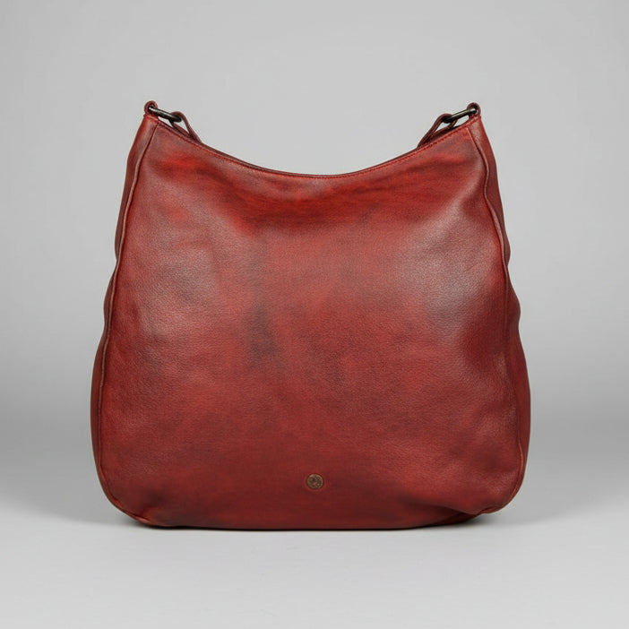 Sac à bandoulière pour femme en cuir de vachette MET