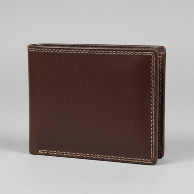 MET Men’s Bi-Fold Flip Coin Wallet
