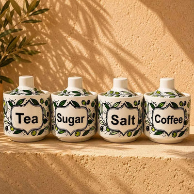 Handmade Ceramic Storage Canister – Pot with Lid