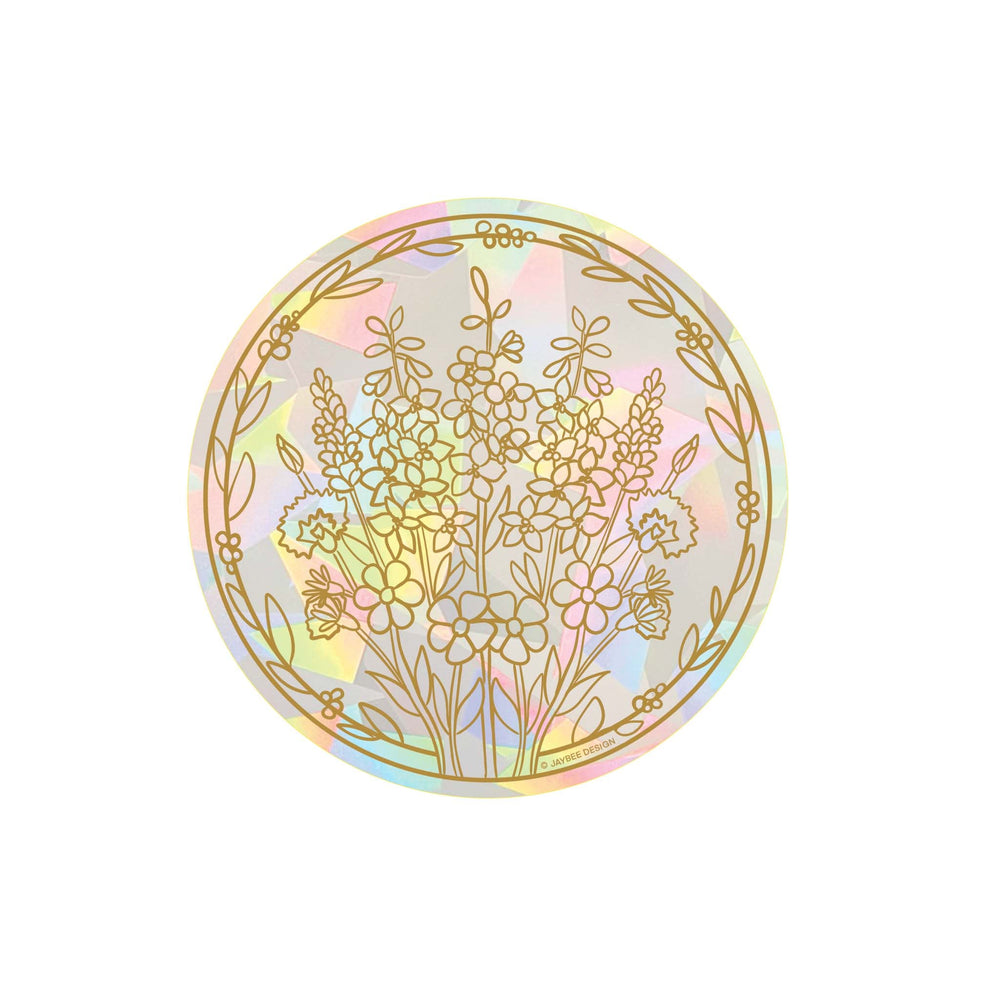 Attrape-soleil Cercle Fleurs Sauvages