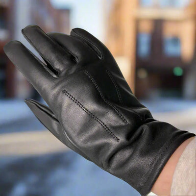 Gants en cuir véritable pour femme