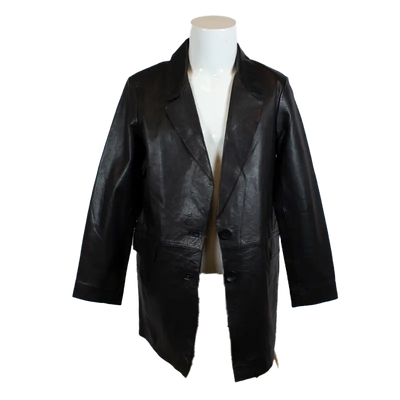 Women's Leather Trench Coat | Leather Jacket