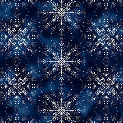 Hoffman - Midnight Perch - Midnight Silver Snowflake - X7800H-128S
