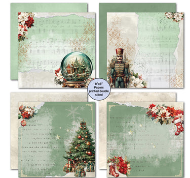 3Quarter Designs Xmas Magic 8x8 Paper Pack
