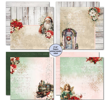 3Quarter Designs Xmas Magic 8x8 Paper Pack
