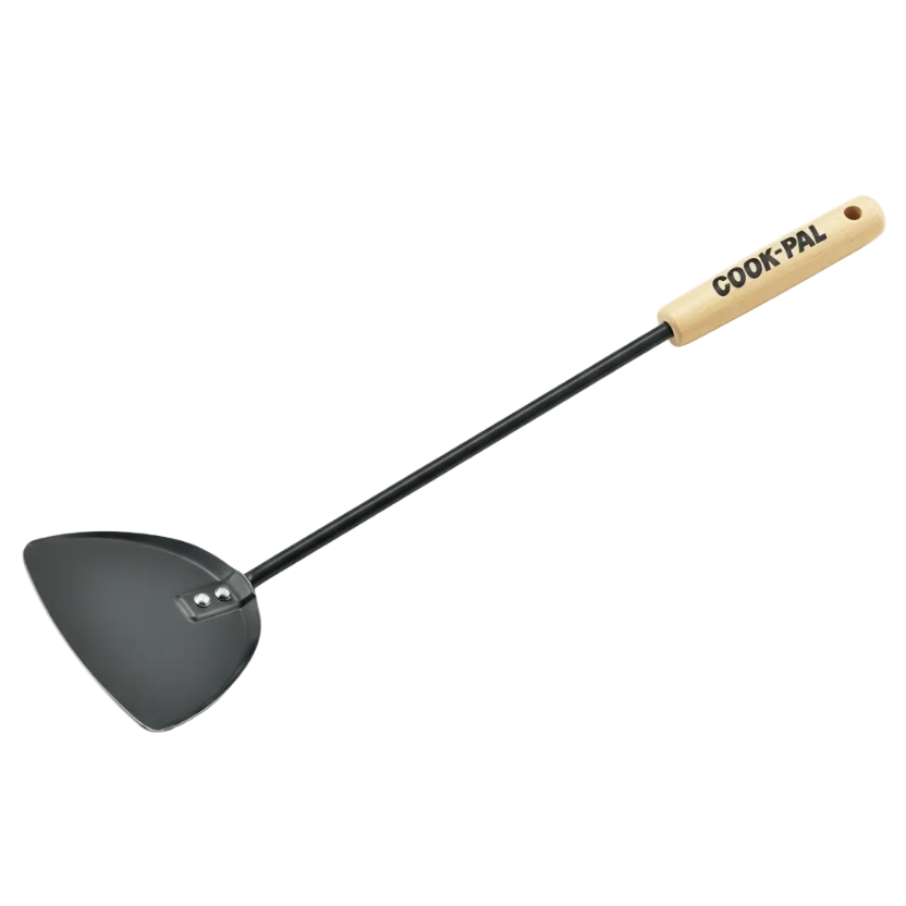 Yoshikawa Cook-Pal Chinese Metal Spatula - Made In Japan