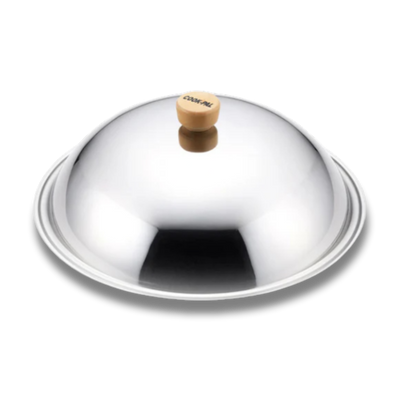 Couvercle YOSHIKAWA COOK-PAL REN en acier inoxydable 30 cm – Fabriqué au Japon