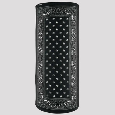 ZANheadgear Cache-cou Paisley Noir Motley