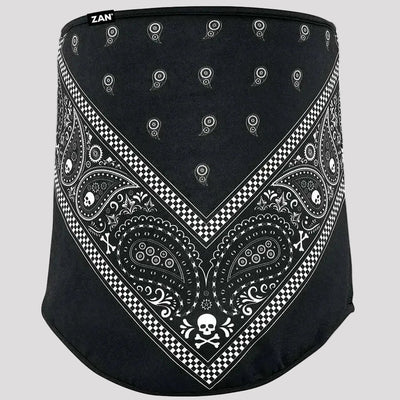 ZANheadgear Black Paisley Motley Tube