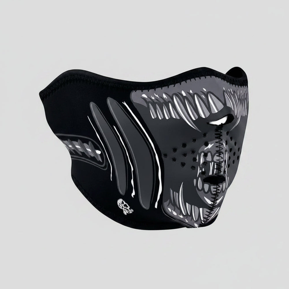 Demi-masque en néoprène ZANheadgear Alien
