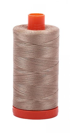 Aurifil Thread Solid 50wt 1422yds Linen #2358 — Cottage Quilting Ltd.