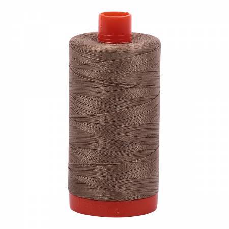 Aurifil Thread #2370 Solid Sandstone — Cottage Quilting Ltd.