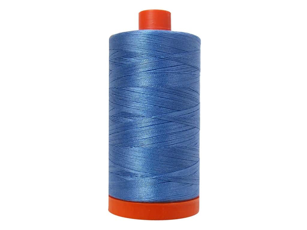 Aurifil Thread #4140 Solid Wedgewood — Cottage Quilting Ltd.