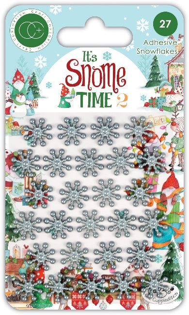 C'est l'Heure de Snome 2 - Flocons de Neige Adhésifs