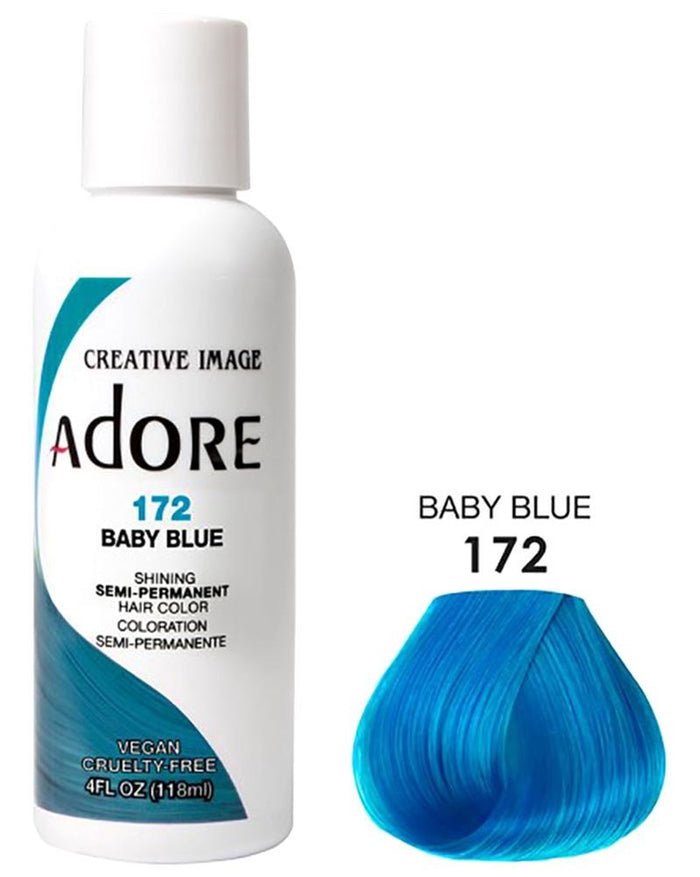 ADORE COLORATION SEMI-PERMANENTE - 172 BLEU LAYETTE 118ML