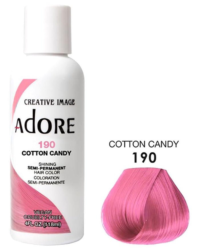 ADORE COLORATION SEMI-PERMANENTE - 190 BARBE À PAPA 118ML
