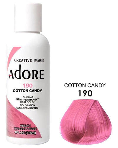 ADORE COLORATION SEMI-PERMANENTE - 190 BARBE À PAPA 118ML