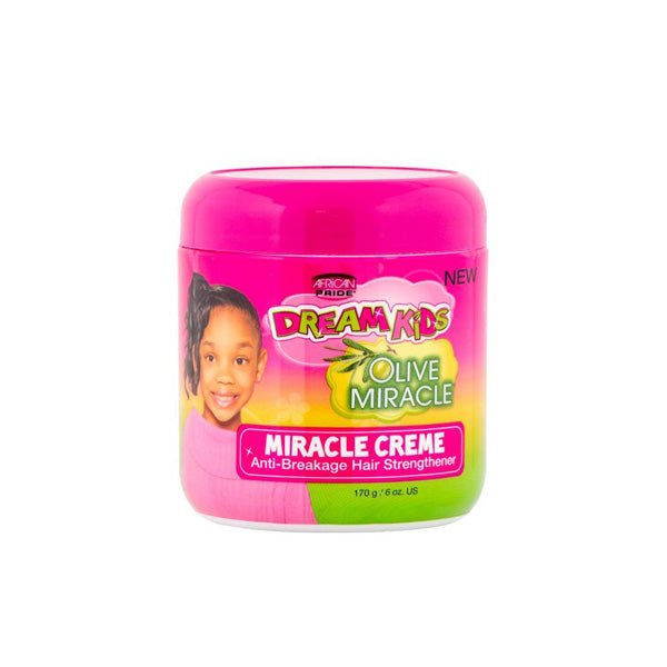 Crème Fortifiante Anti-Casse Miracle à l'Huile d'Olive African Pride Dream Kids 6 oz