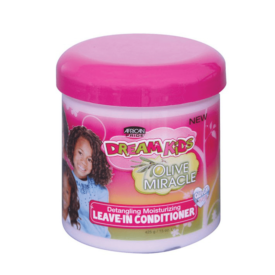 African Pride Dream Kids Miracle à l'huile d'olive Revitalisant sans rinçage 15 oz