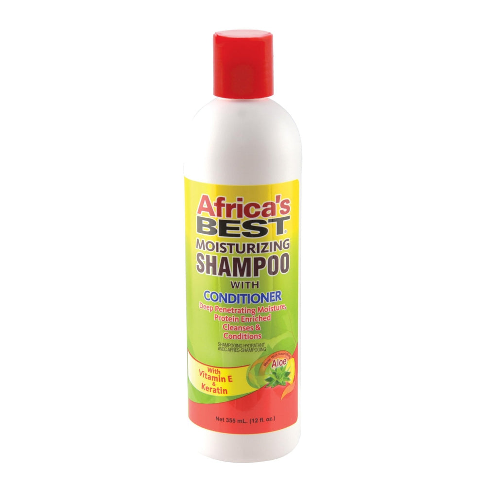 AFRICA'S BEST MOISTURIZING SHAMPOO W CONDITIONER 12OZ