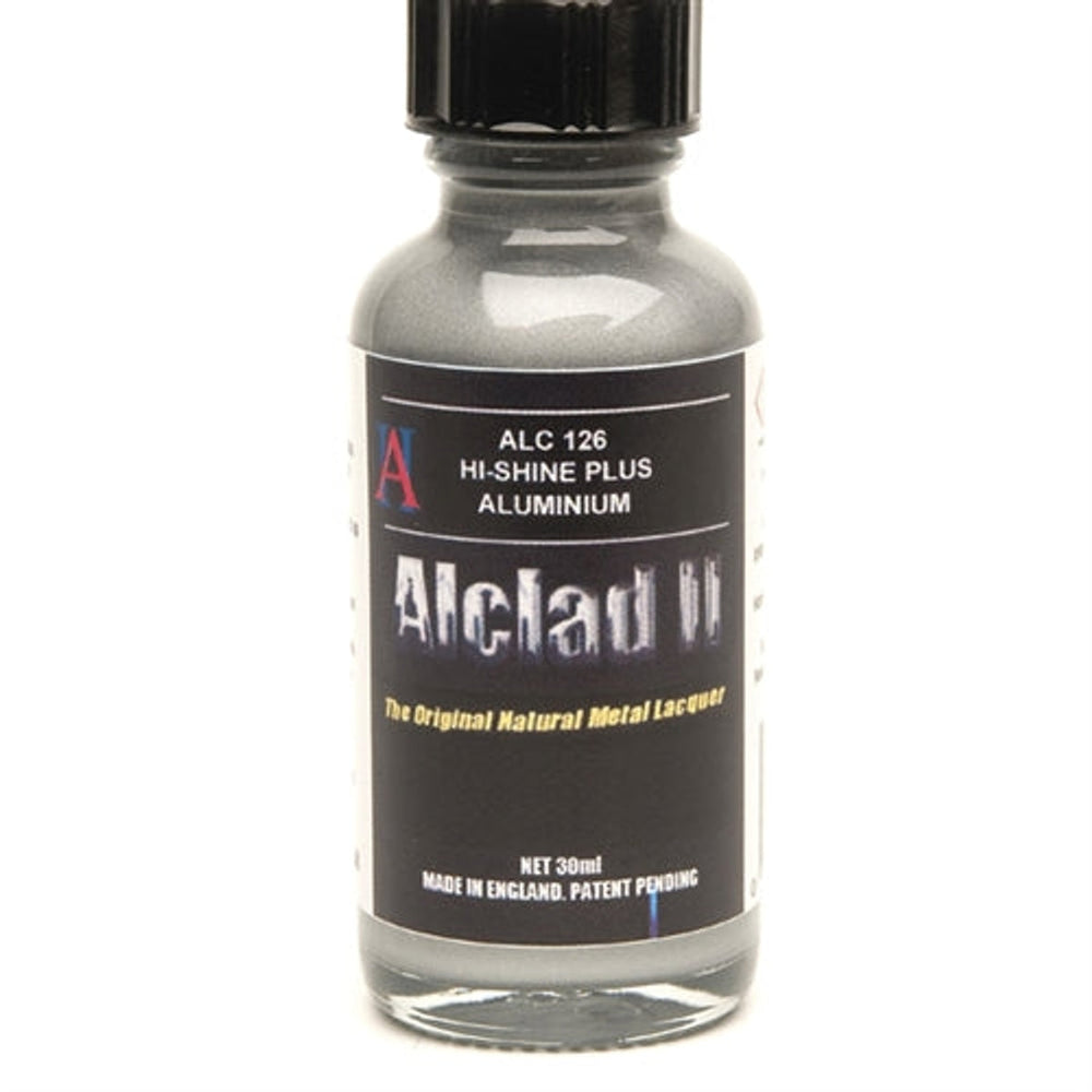 Alclad II 126 Aluminium Brillant Plus Laque 30mL NIB