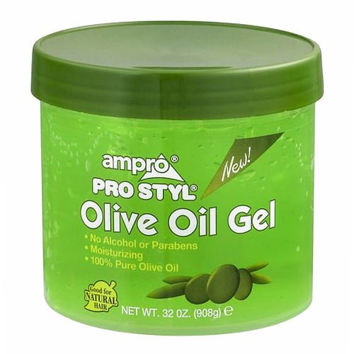 Gel coiffant à l'huile d'olive AMPRO 32OZ