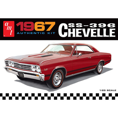 AMT 1967 Chevrolet Chevelle SS395 Modèle en plastique à l'échelle 1:25