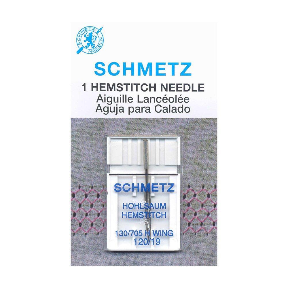 SCHMETZ #1787 Hemstitch Needles Carded - 120/19 - 5 count — Cottage Quilting Ltd.