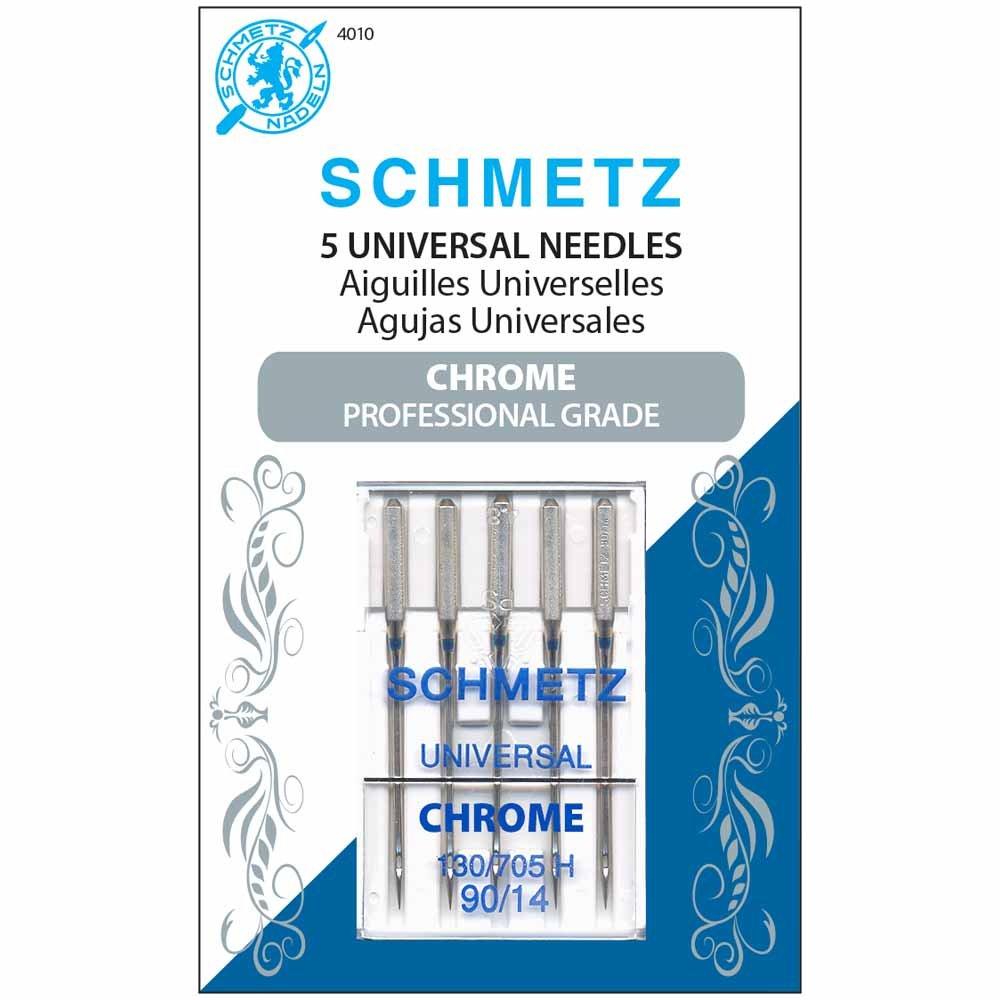 SCHMETZ #4010 Chrome Universal - 90/14 - 5 count — Cottage Quilting Ltd.