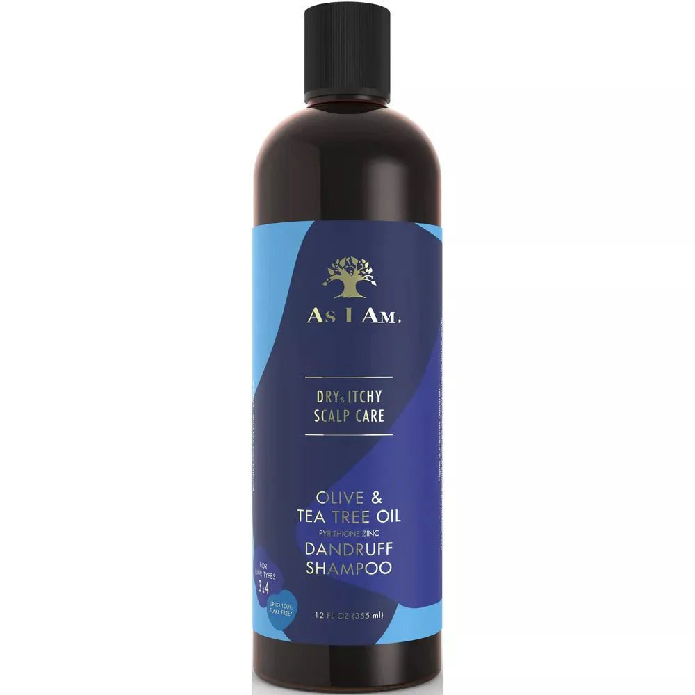 AS I AM DRY & ITCHY SCALP CARE DANDRUFF SHAMPOO 12 OZ