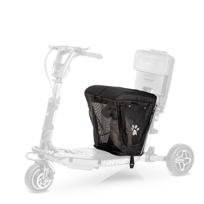 Porte-animal et coussin Moving Life ATTO Noir 600-004840 | Accessoire pour scooter 40L Canada