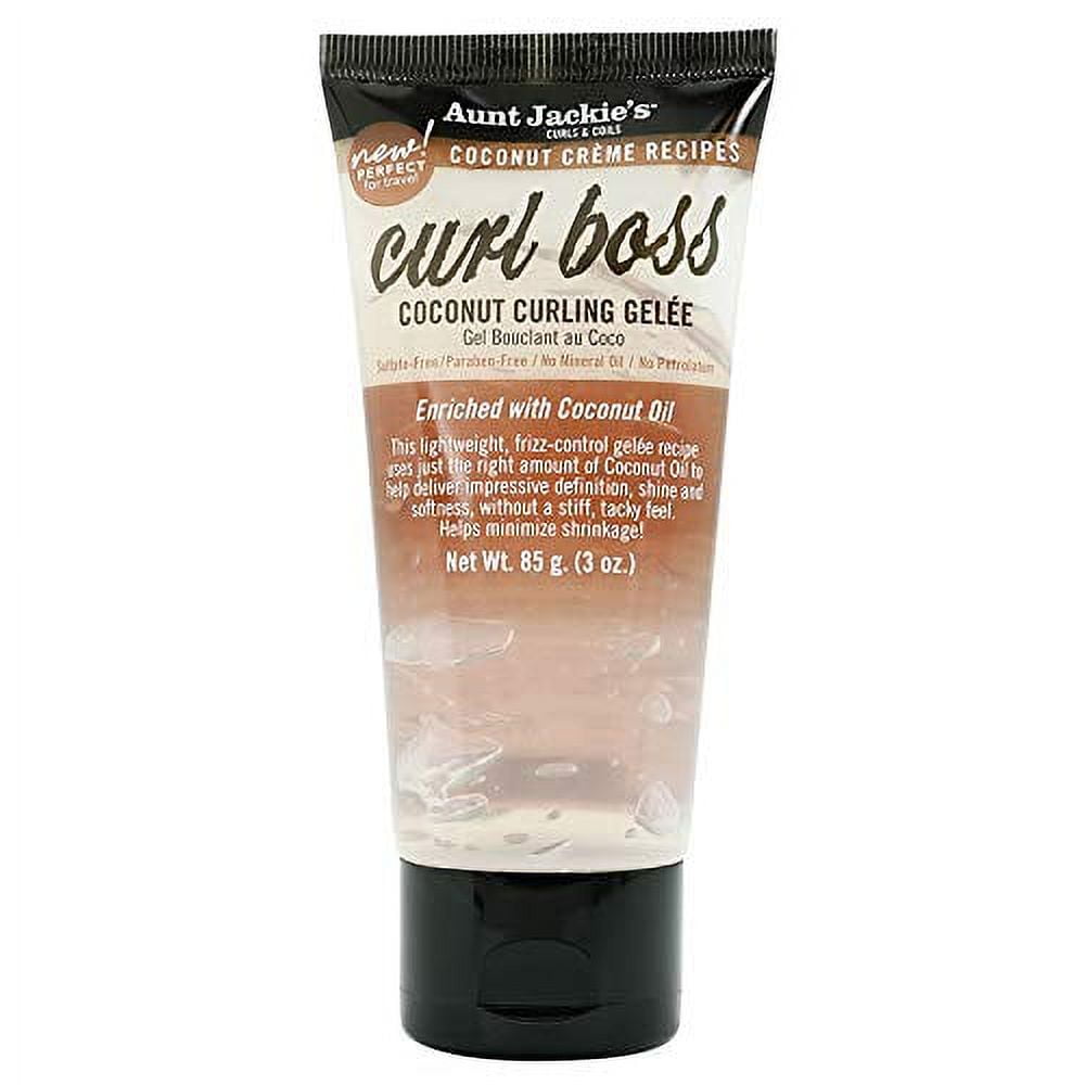 Gel coiffant nourrissant et hydratant Aunt Jackie's Coconut Curling, 85 g