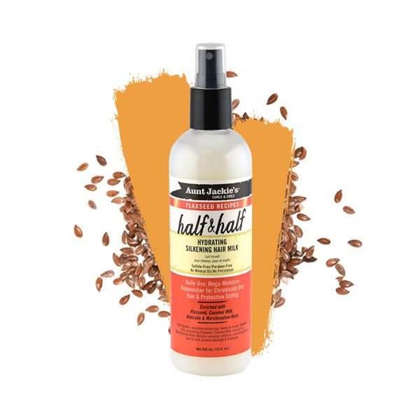 LAIT CAPILLAIRE HYDRATANT ET SOYEUX HALF&HALF AUNT JACKIE'S 355ML