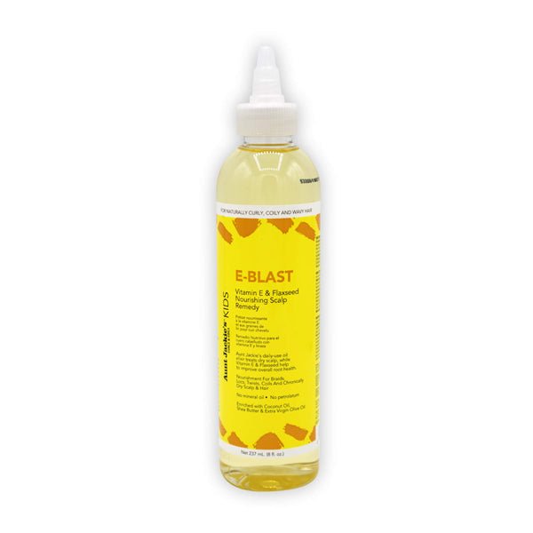 AUNT JACKIE'S KIDS E-BLAST Traitement Nourrissant du Cuir Chevelu à la Vitamine E et aux Graines de Lin 236 ml