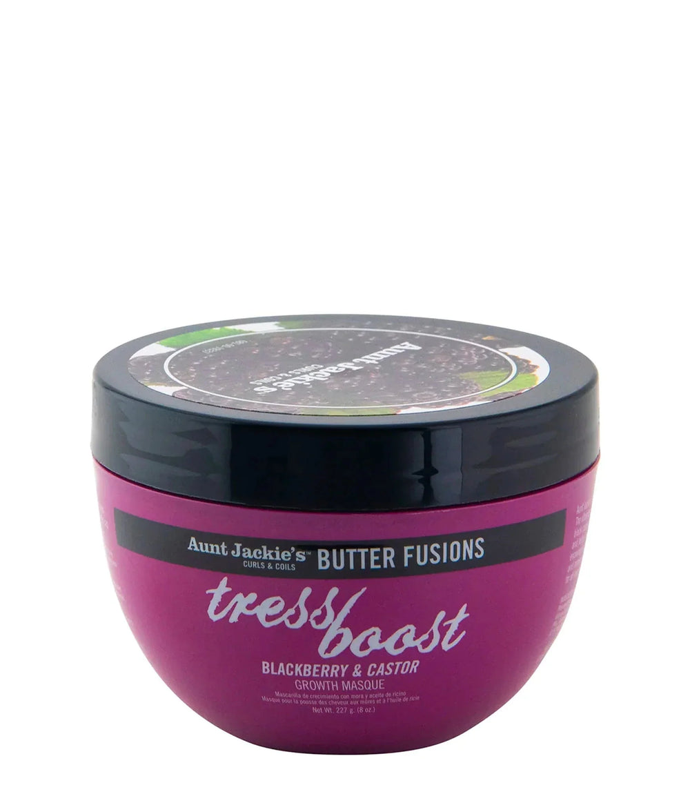 AUNT JACKIE’S Tress Boost – Blackberry & Castor Hair Growth Masque — Beautylicious Canada