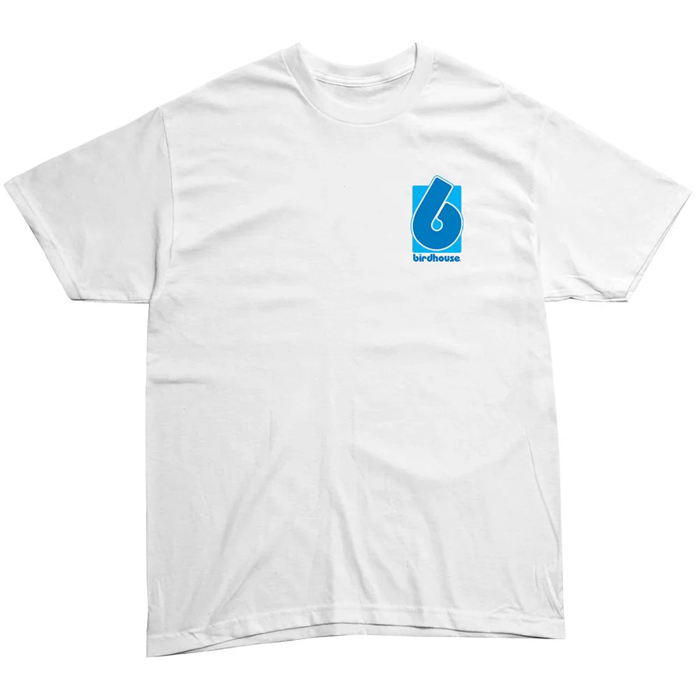 T-shirt 'B Logo' pour oiseau - Blanc