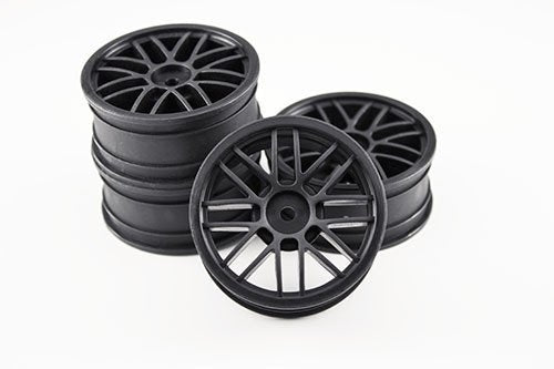Gravity RC GRC129B Roues GT à Rayons (Noir) (4)