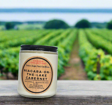 Niagara on the Lake Cabernet 8oz soy candle
