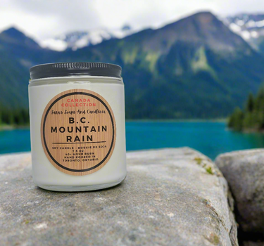 BC Mountain Rain Soy Candle - 8oz