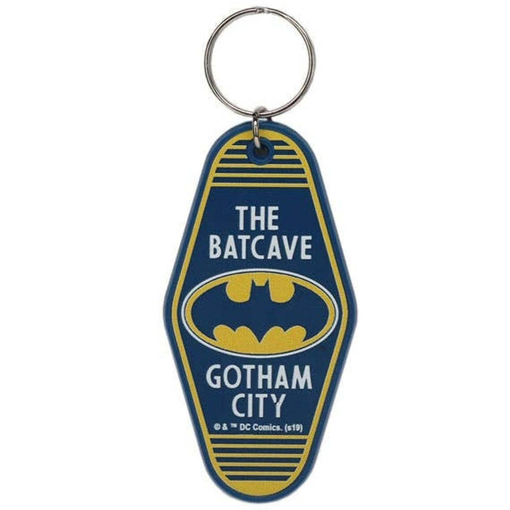 Porte-clés en vinyle La Batcave de Batman
