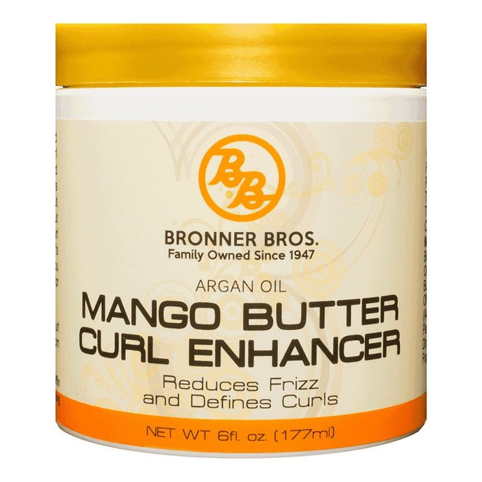 BRONNER BROS HUILE D'ARGAN ACTIVATRICE DE BOUCLES AU BEURRE DE MANGUE 170G