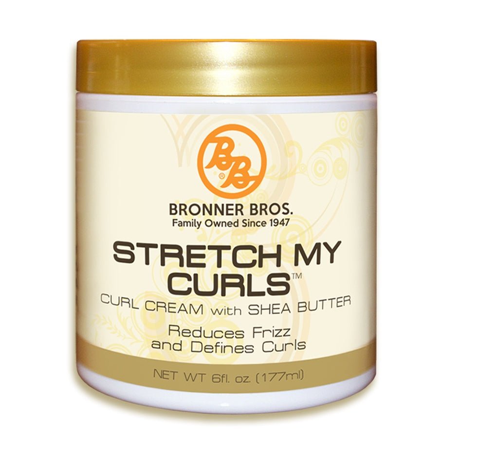 BRONNER BROS STRETCH MY CURLS CURL CREAM W/ SHEA BUTTER 6OZ