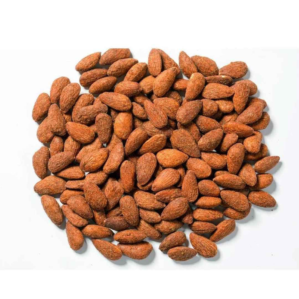 Amandes grillées barbecue