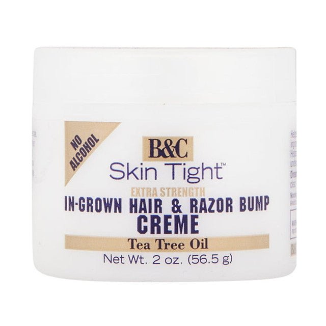 B&C SKIN TIGHT EXTRA STRENGTH IN-GROWN HAIR & RAZOR BUMP CREME 2Oz