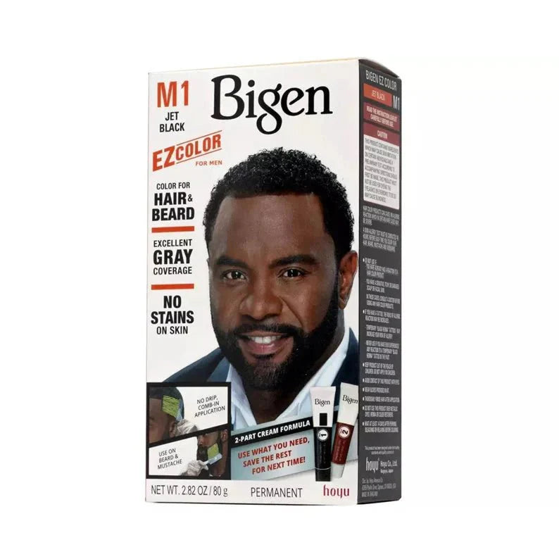BIGEN EZ COLOR POUR HOMMES NOIR JET M1