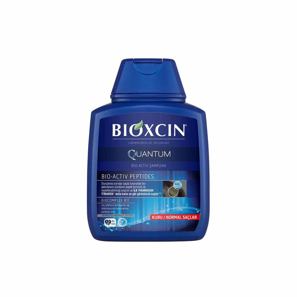 Shampooing Bioxcin Quantum – Cheveux secs et normaux – 300 ml | Renforce et Nourrit